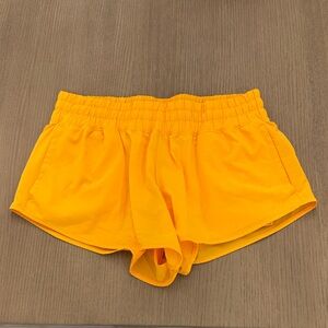 Aerie Bright Orange Offline Athletic Shorts Size Small